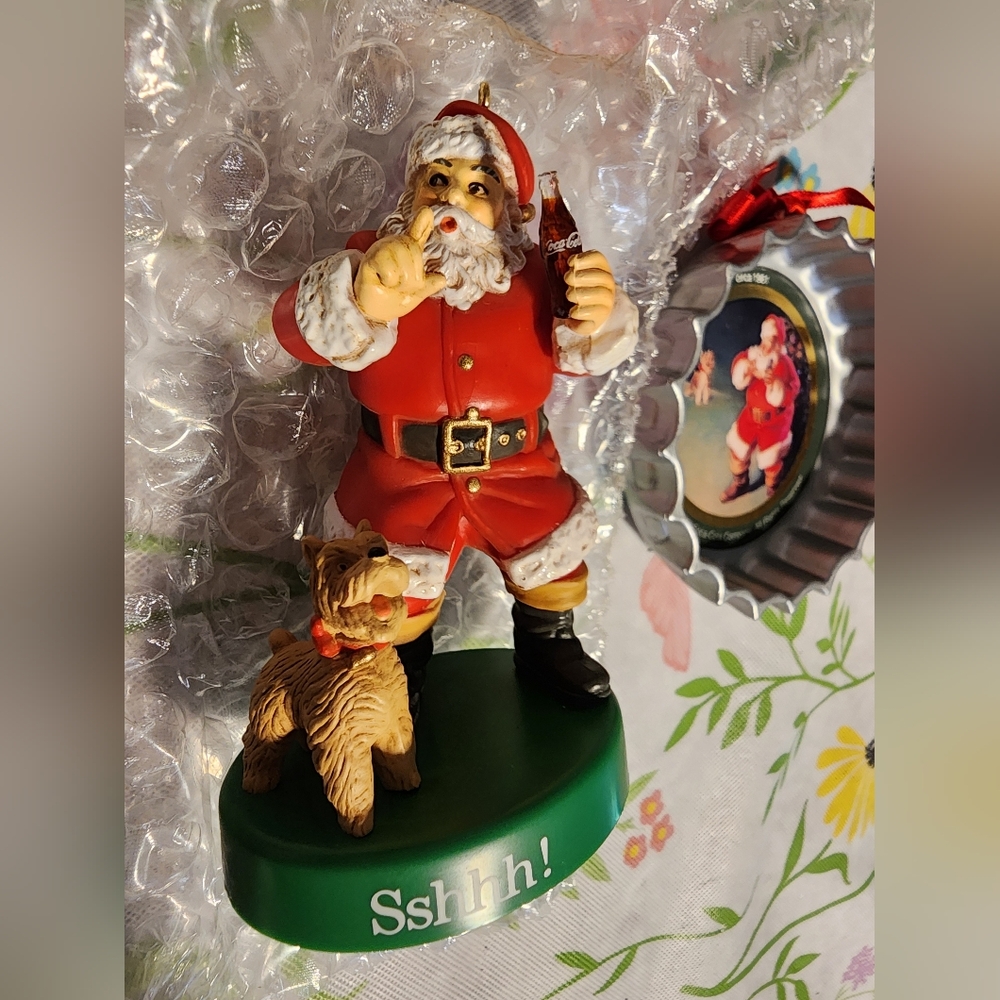 Coca-cola Ornaments set of 2 - Picture 2 of 4